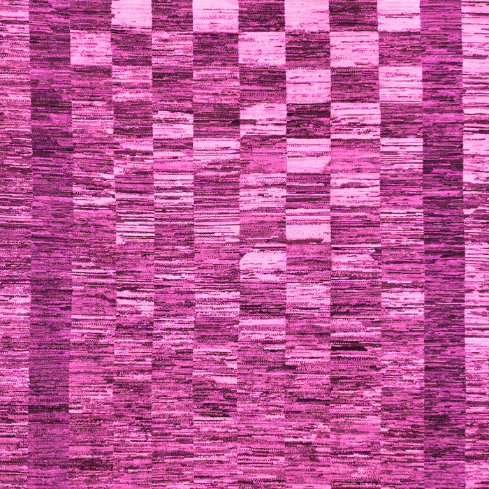 Machine Washable Checkered Pink Modern Rug, wshabs192pnk