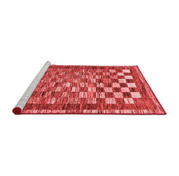 Modern Red Washable Rugs
