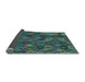 Sideview of Abstract Light Blue Modern Rug, abs1930lblu