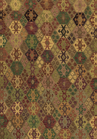 Abstract Brown Modern Rug, abs1930brn