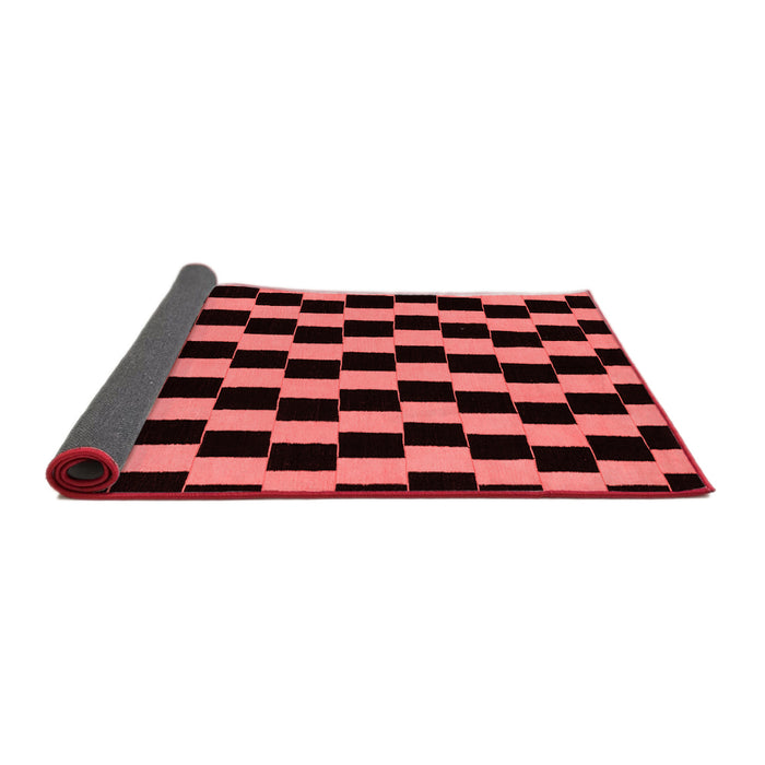 Abstract Red Modern Area Rugs