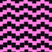 Square Abstract Pink Modern Rug, abs1931pnk