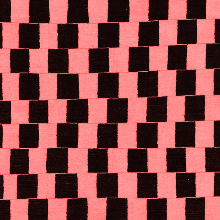 Abstract Red Modern Area Rugs