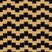 Square Abstract Brown Modern Rug, abs1931brn