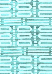 Solid Light Blue Modern Rug, abs1932lblu