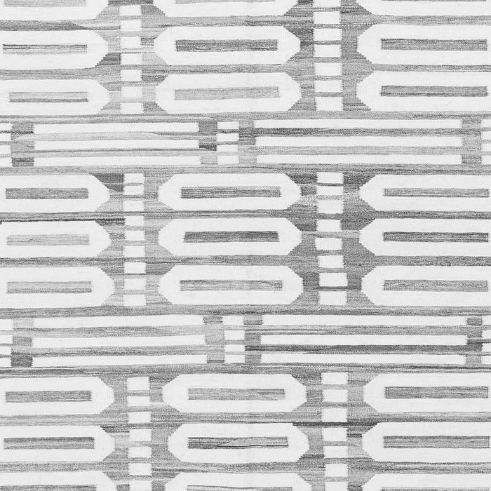 Square Solid Gray Modern Rug, abs1932gry