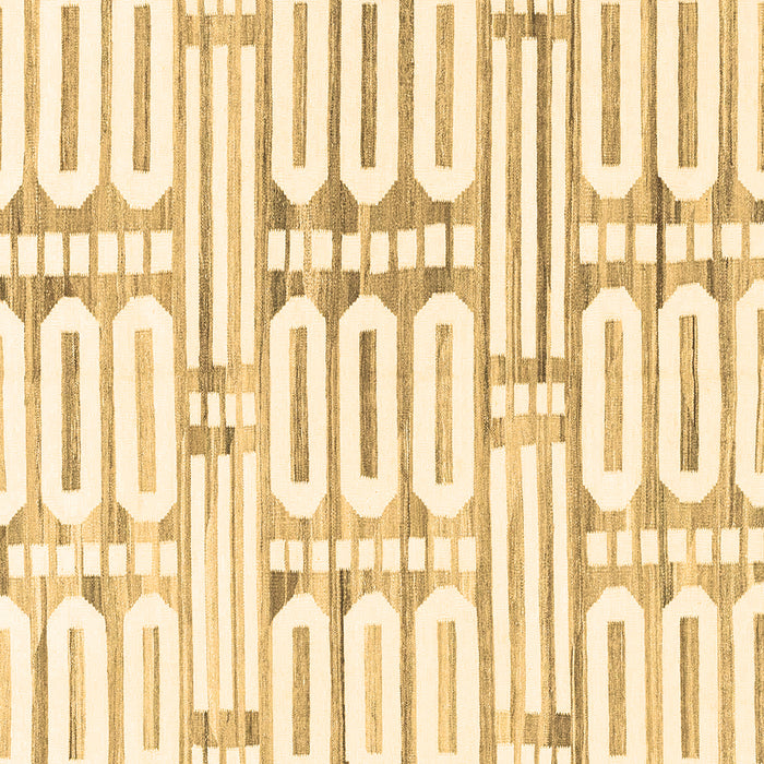 Square Solid Brown Modern Rug, abs1932brn