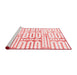 Modern Red Washable Rugs