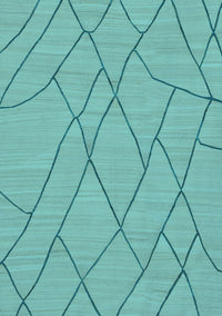 Solid Light Blue Modern Rug, abs1933lblu