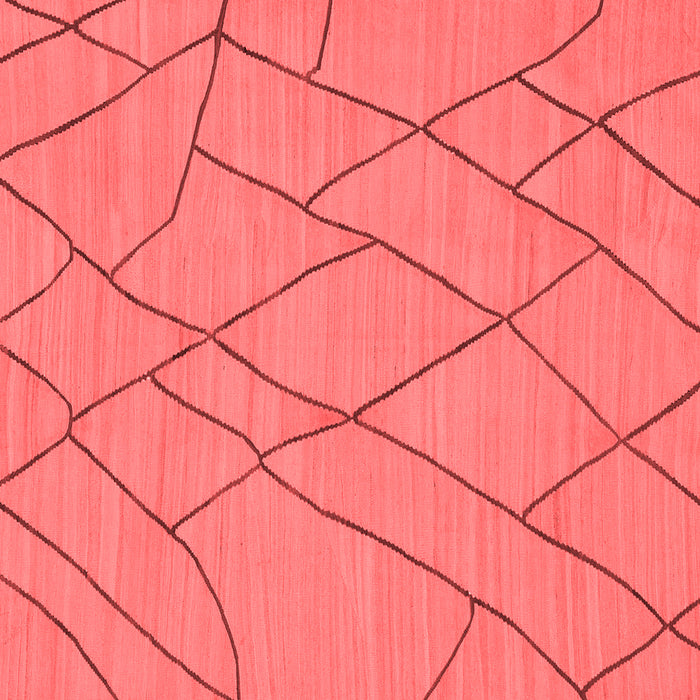 Solid Red Modern Rug, abs1933red