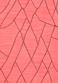 Solid Red Modern Rug, abs1933red