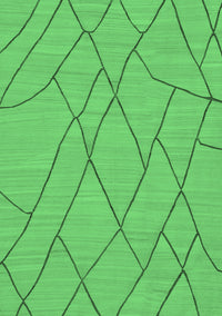 Solid Emerald Green Modern Rug, abs1933emgrn