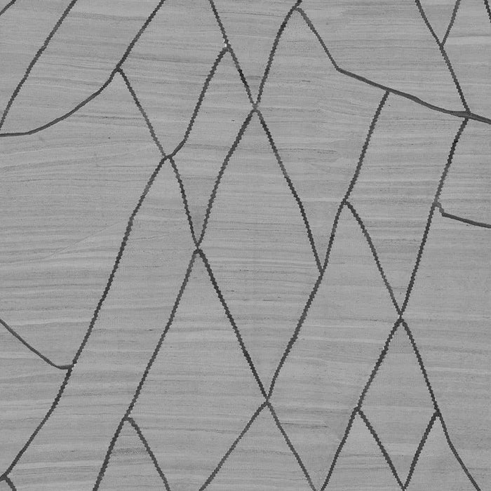 Machine Washable Solid Gray Modern Rug, wshabs1933gry