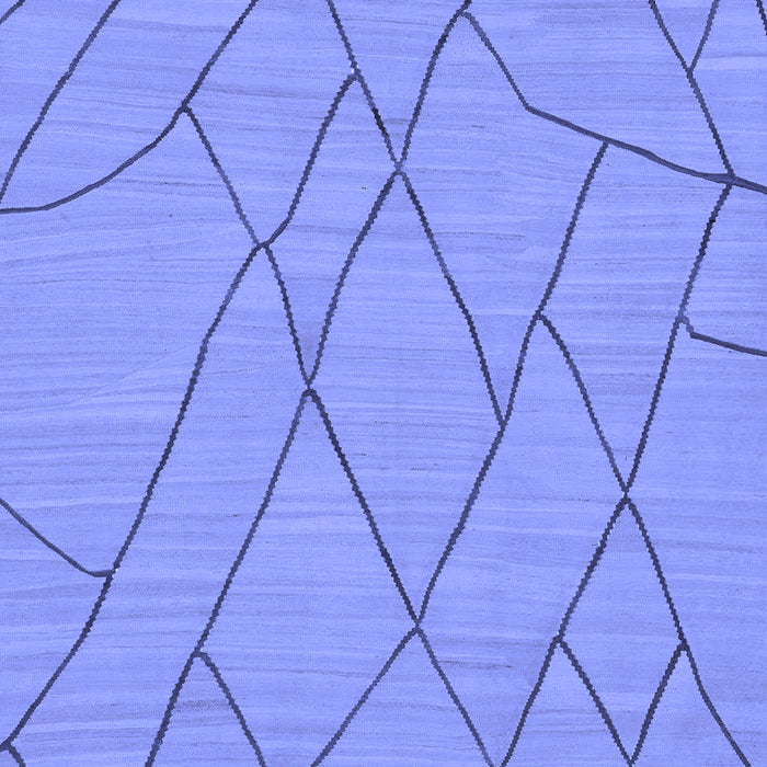 Machine Washable Solid Blue Modern Rug, wshabs1933blu