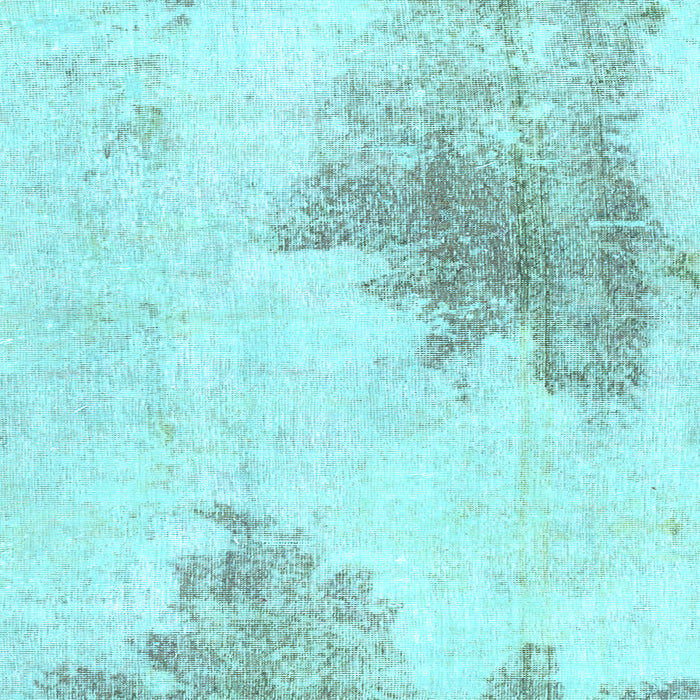 Square Machine Washable Solid Light Blue Modern Rug, wshabs1934lblu