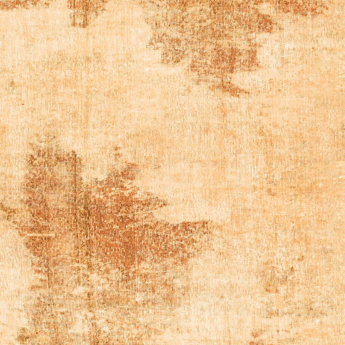 Square Machine Washable Solid Orange Modern Area Rugs, wshabs1934org