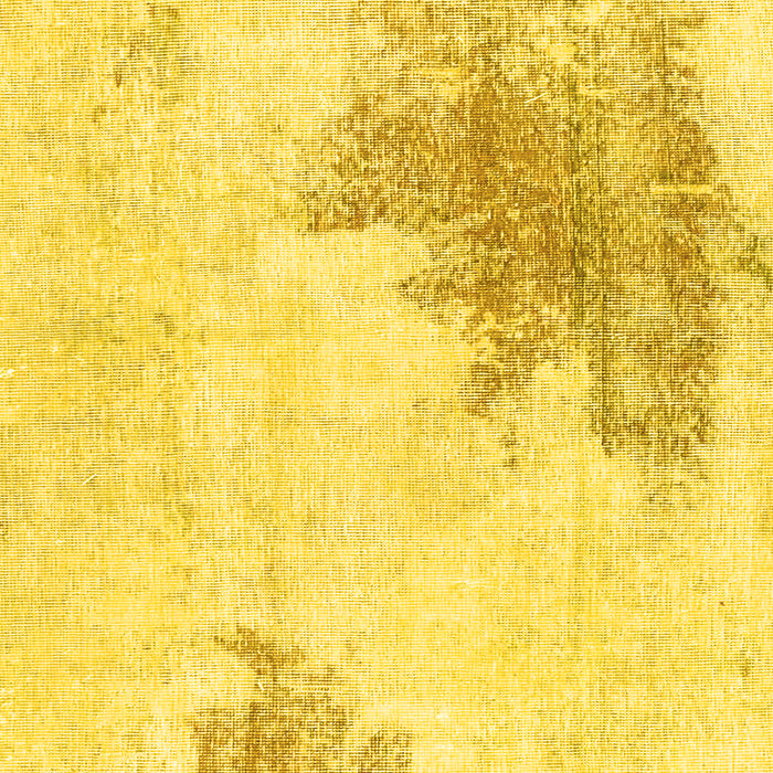 Solid Yellow Modern Rug, abs1934yw