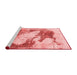 Modern Red Washable Rugs