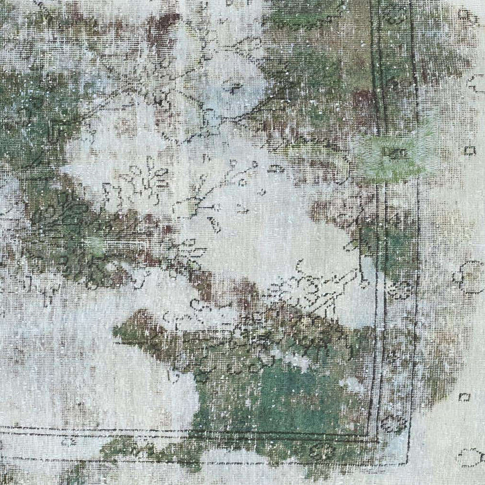 Machine Washable Abstract Light Gray Rug, wshabs1935