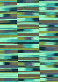 Abstract Turquoise Modern Rug, abs1936turq