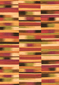 Abstract Orange Modern Rug, abs1936org