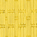 Square Solid Yellow Modern Rug, abs1937yw