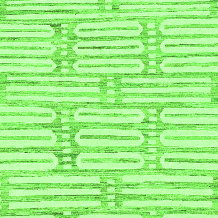 Machine Washable Solid Green Modern Area Rugs, wshabs1937grn