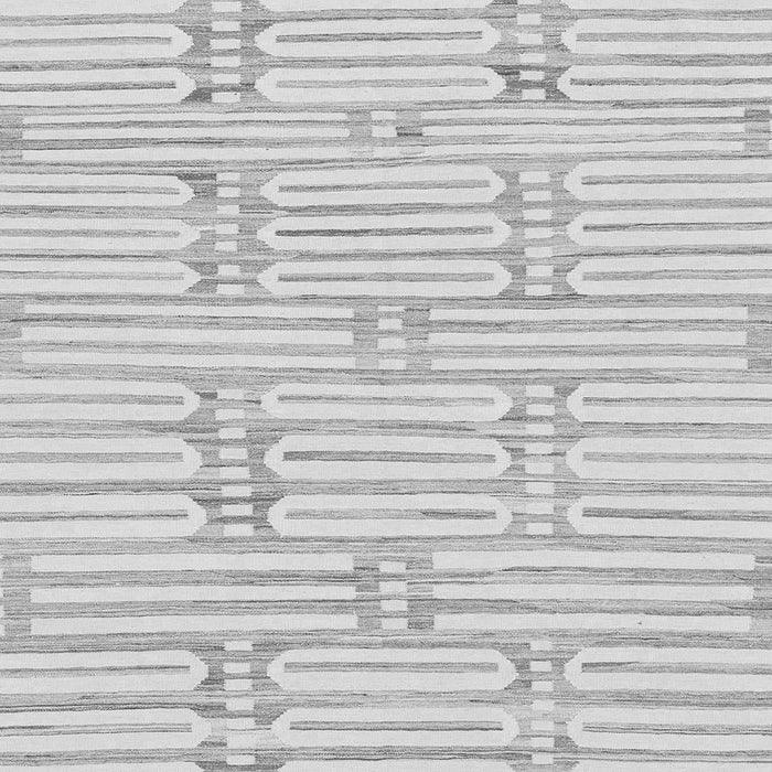 Square Machine Washable Solid Gray Modern Rug, wshabs1937gry