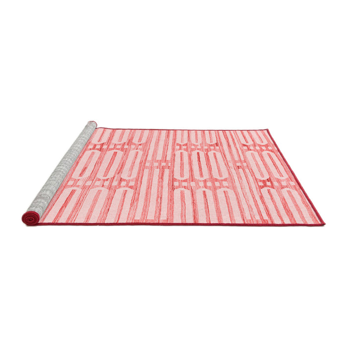 Modern Red Washable Rugs
