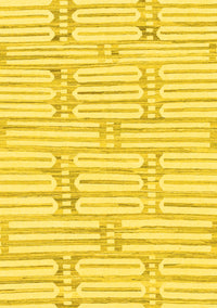 Solid Yellow Modern Rug, abs1937yw