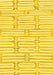 Solid Yellow Modern Rug, abs1937yw