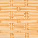 Square Solid Orange Modern Rug, abs1937org