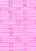 Machine Washable Solid Pink Modern Rug, wshabs1937pnk