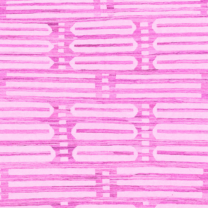 Machine Washable Solid Pink Modern Rug, wshabs1937pnk