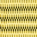 Square Machine Washable Solid Yellow Modern Rug, wshabs1938yw