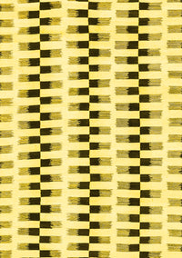 Solid Yellow Modern Rug, abs1938yw