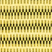 Square Solid Yellow Modern Rug, abs1938yw