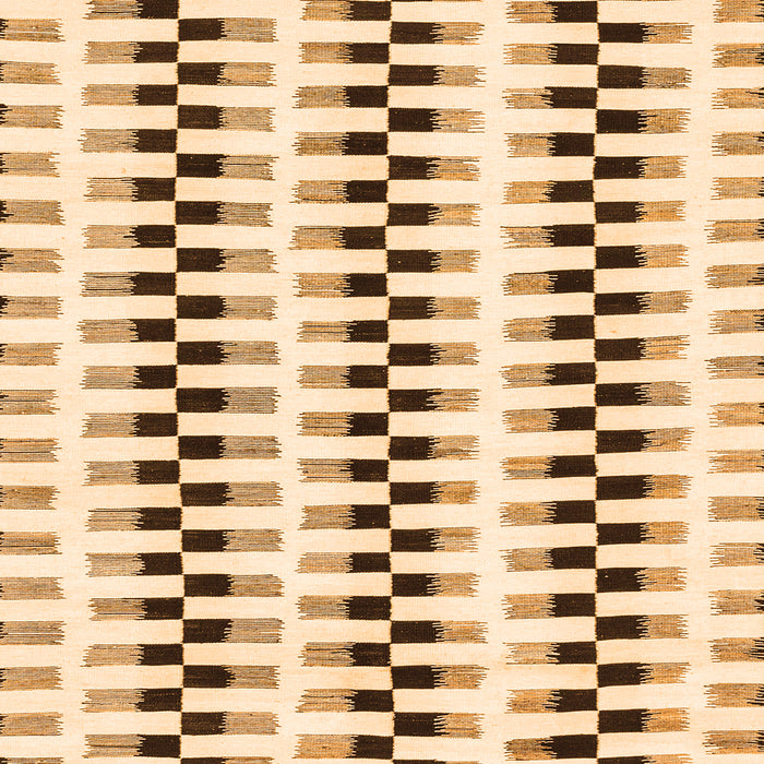 Square Solid Orange Modern Rug, abs1938org