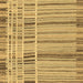 Square Abstract Brown Modern Rug, abs1939brn