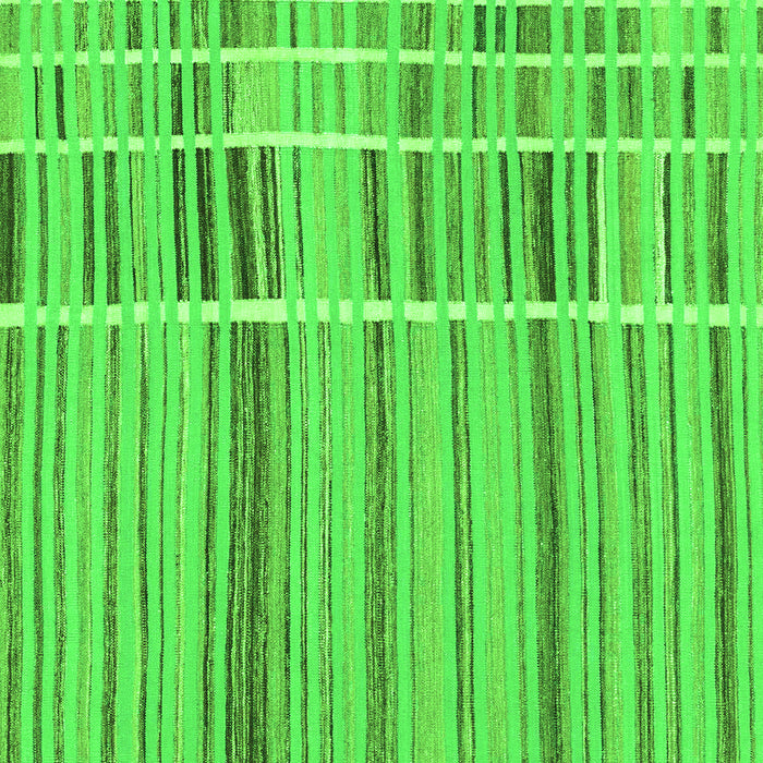 Machine Washable Abstract Green Modern Area Rugs, wshabs1939grn