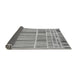 Sideview of Abstract Gray Modern Rug, abs1939gry