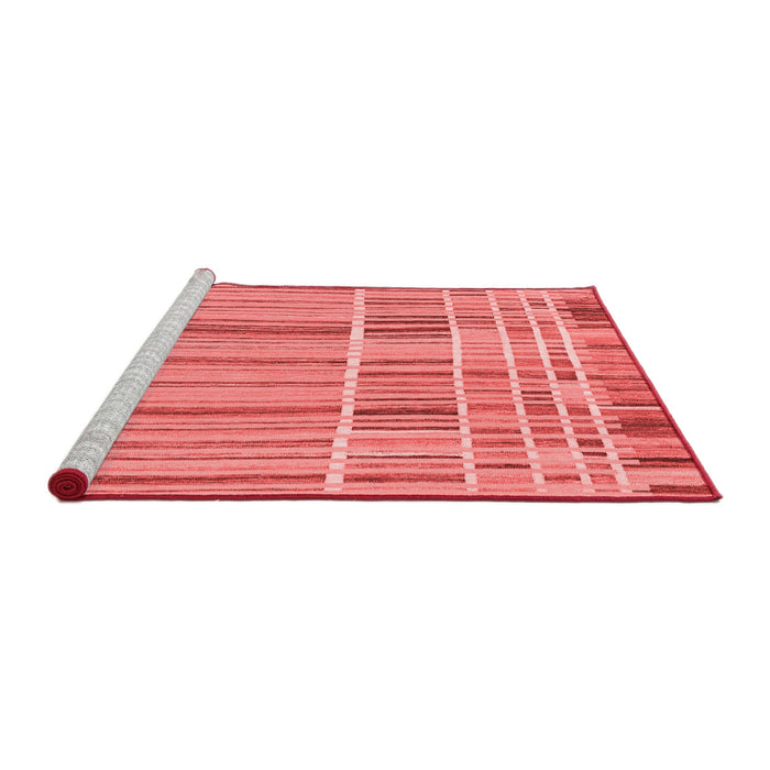 Modern Red Washable Rugs