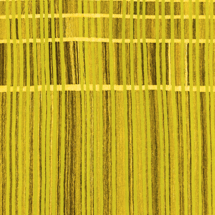 Machine Washable Abstract Yellow Modern Rug, wshabs1939yw