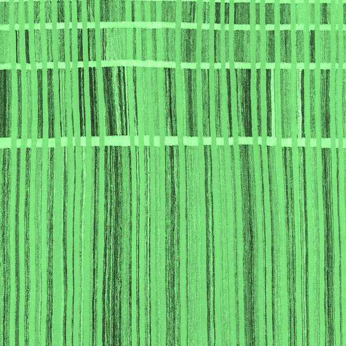 Machine Washable Abstract Emerald Green Modern Area Rugs, wshabs1939emgrn