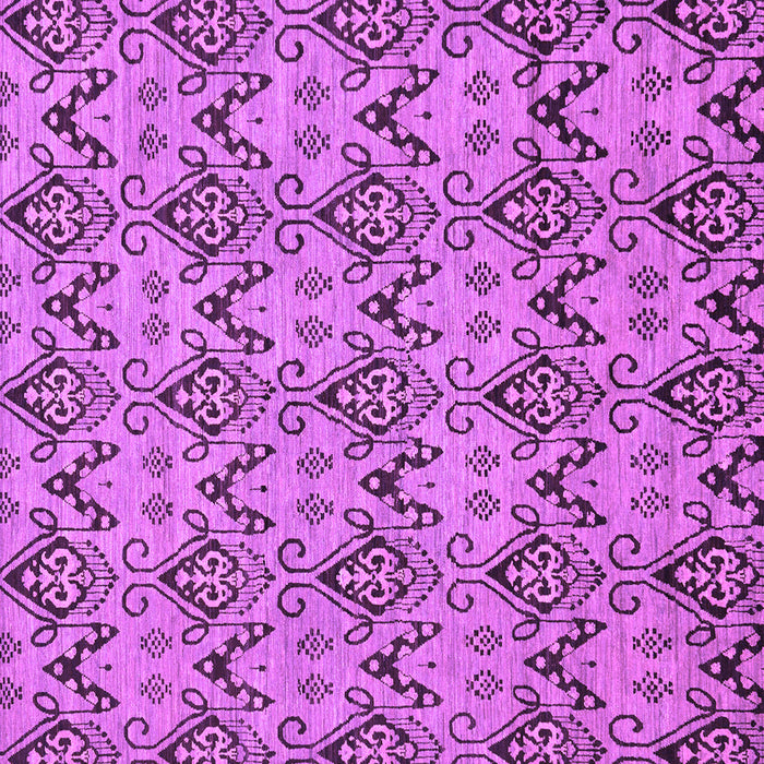 Square Machine Washable Abstract Purple Modern Area Rugs, wshabs193pur