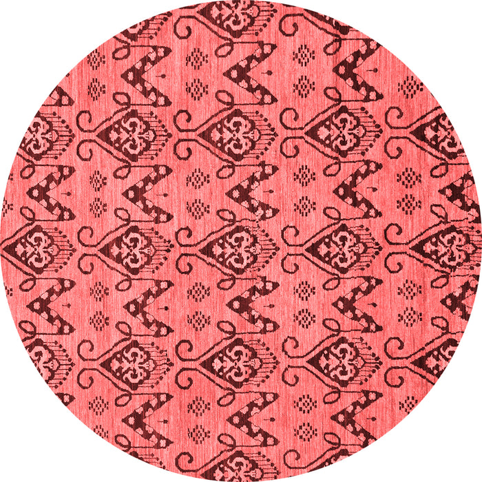 Abstract Red Modern Rug, abs193red