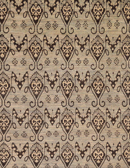Abstract Brown Modern Rug, abs193