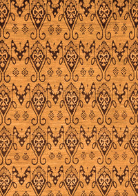 Abstract Orange Modern Rug, abs193org