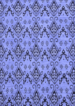 Abstract Blue Modern Rug, abs193blu