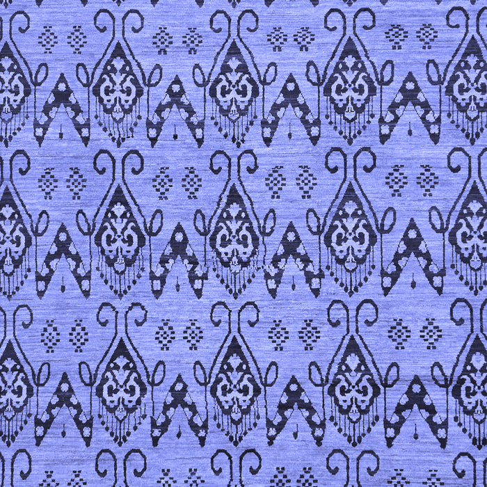 Abstract Blue Modern Rug, abs193blu